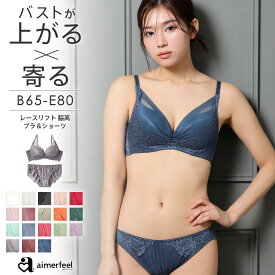 【セール 特別価格】ブラジャー ショーツ セット レースリフト 脇高 ブラジャー&ショーツ ( 下着 レディース 女性 ブラショーツ ブラ&ショーツセット ブラ ブラセット 脇肉 補正下着 セクシー 可愛い パンティ 上下 ブラジャーショーツ レース ブラショーツセット 脇高ブラ