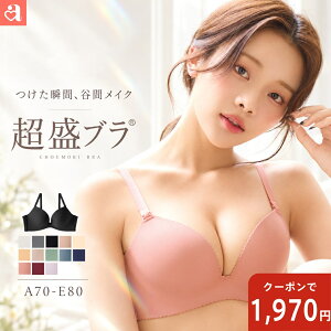 【クーポンタイムセール！13日9:59まで】ブラジャー 超盛ブラ(R) 単品ブラジャー(下着 レディース 女性 ブラ 盛