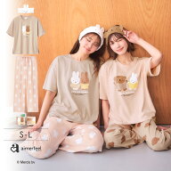 【MAX60％OFFクーポン】ルームウェア 可愛い Dick Bruna 綿混 半袖 ヘアバンド付き 3点セット(レディース…