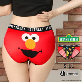 【楽天スーパーSALE 特別価格】スタンダードショーツ セサミストリート プレーンショーツ (Sesame Street)(下着 パンツ ショーツ カップル お揃い かわいい パンティ パンティー 単品 ペア 可愛い レディースショーツ キャラクター グッズ レディース 普段使い ランジェリー