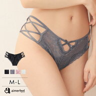 福C セクシー レース サイドクロス ハーフバックショーツ(下着 レディース 女性 パンティ ハーフバック …