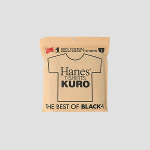 Hanes�i�w�C���Y�jHanes T-SHIRTS KURO T�V���c