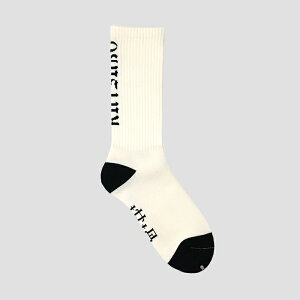 RUTSUBO�i���ājOG SOCKS WHITE/BLACK