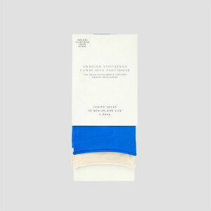 �ySALE 30%OFF�zSWEDISH STOCKINGS�i�X�E�F�[�f�B�b�V�� �X�g�b�L���O�jJudith Socks twopack: creme/ sharp blue