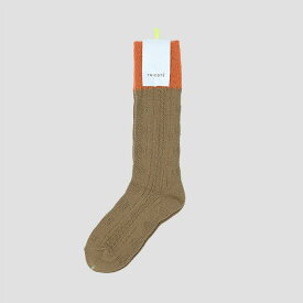 TRICOTE（トリコテ）CABLE SOCKS / ケーブルソックス BEIGE