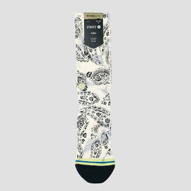 STANCE（スタンス）PAIZLEY（VINTAGE WHITE）L