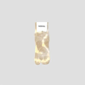 NODAL（ノーダル）Tie Dye Socks CAMEL&times;CREAM