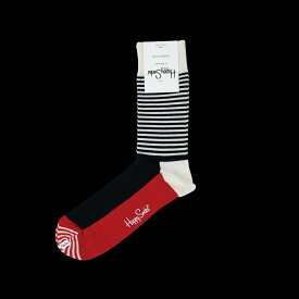 Happy Socks（ハッピーソックス）Half Stripe Sock