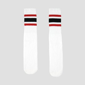 SKATERSOCKS（スケーターソックス）19インチ ラインチューブソックス&nbsp;RED/BLACK