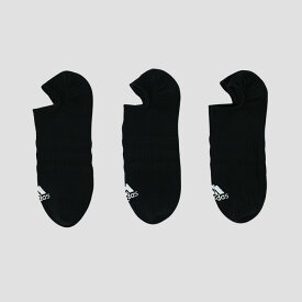 adidas（アディダス）ノーショー ソックス 3PACK BLACK