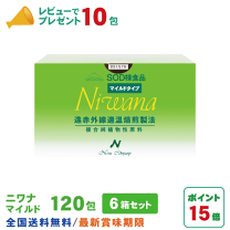 楽天市場】丹羽sod様食品 niwana(ニワナ) 120包 3箱セットの通販