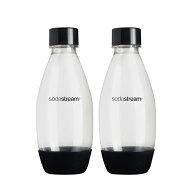 ソーダストリーム DWSボトル 0.5L 2本セット ブラック