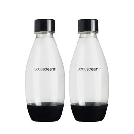 ソーダストリーム DWSボトル 0.5L 2本セット ブラック
