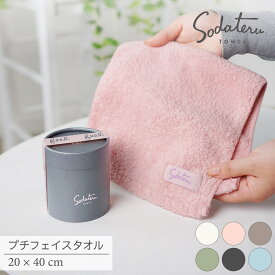 【育てるタオル 公式】feel プチフェイスタオル 箱入り タオルハンカチ メンズ レディース ハンドタオル タオルギフト プレゼント のし カード お礼 プチギフト 誕生日 退職祝い 綿100％ 友人 両親 彼氏 彼女 男性 女性