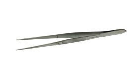 ドイツ・ピンセット・SS型　ギザ有・直　全長：130mm/全幅7mm　TWEEZERS　Made in Germany