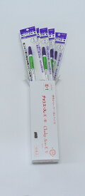 チャコエースE　紫＋イレーサー　10本自然に消える2〜14日間イレーサー付のツインタイプ　チャコペンE-1