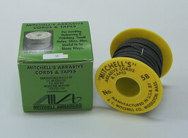 《MITCHELL'S》 ミッチェルコード USA ひもヤスリミッチェルテープ58番4.76mm巾x15m巻　150番Made in U.S.A.