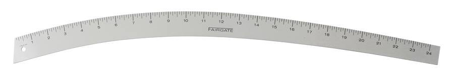 米国 FAIRGATE社 アメリカ製 カーブ尺REGULAR 86%OFF CURVE RULE24吋 インチ表示 【96%OFF!】