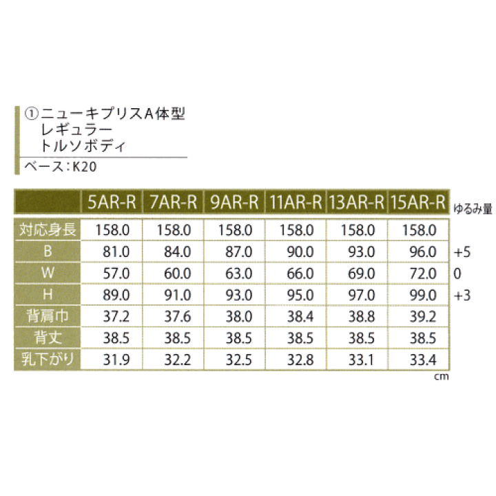 おすすめ品 キプリスkypris 9AR レギュラー トルソー ボディ その他