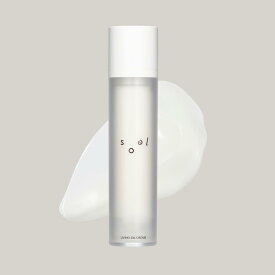 soel LIVING-OIL CREAM クリーム 50g ソエル 美容クリーム エアレスボトル オーガニックアルガン 20種類の植物オイル・エキス 高保湿 ふっくらツヤ肌 天然の香り