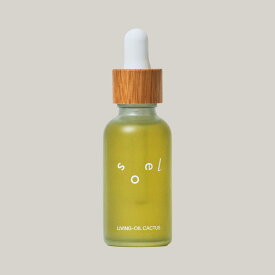 soel LIVING-OIL CACTUS ウチワサボテンオイル 30mL ソエル 高保湿 保水力 乾燥肌 敏感肌 ブースターオイル