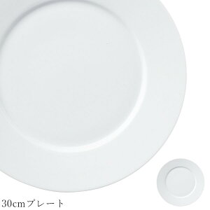 おしゃれ 30cm 以上 大皿 白いお皿【Zten 30cmプレート】レストラン食器 北欧 洋食器 かわいい studio010 美濃焼き ブランド 陶器 日本製 高級食器【丸東】