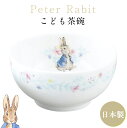 『全品SALEクーポン』子供 茶碗【ピーターラビット ライスボウル】Φ10.5cm 陶器 かわいい おしゃれな食器 日本製 レンジ対応 キャラクター ギフト プレゼント【山加商店】