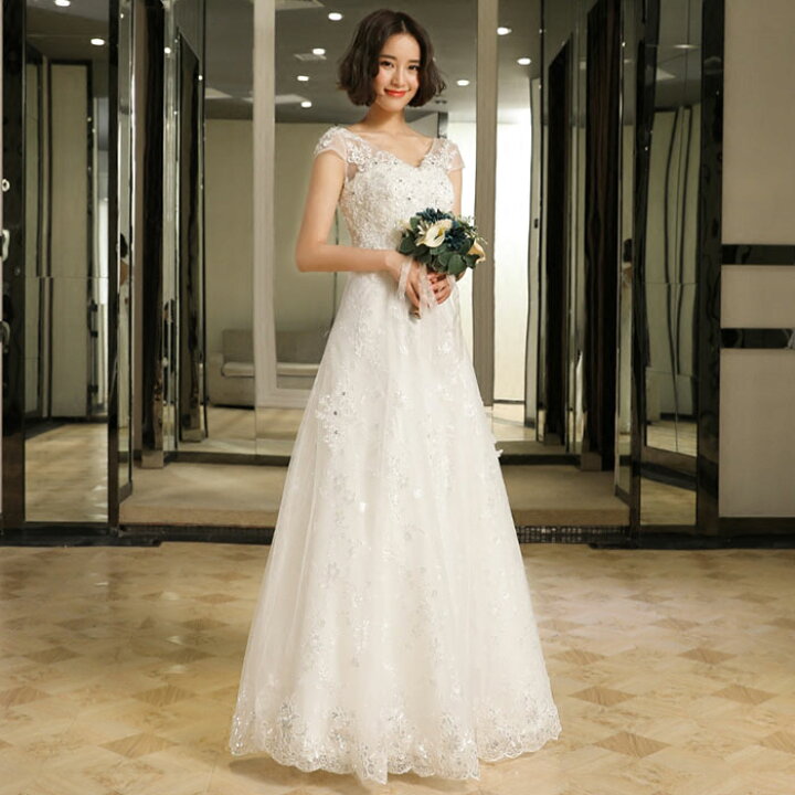 ▽値下げ▽ドレス kuraudia 結婚式 2way Aライン