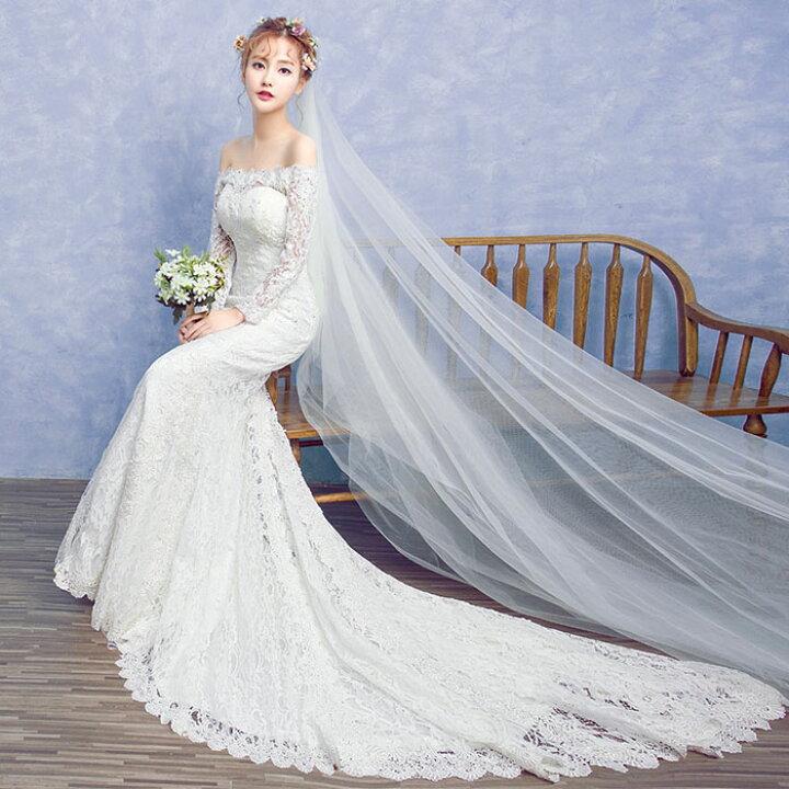 楽天市場】マーメイドドレス マーメイドラインドレス オフショルダー  