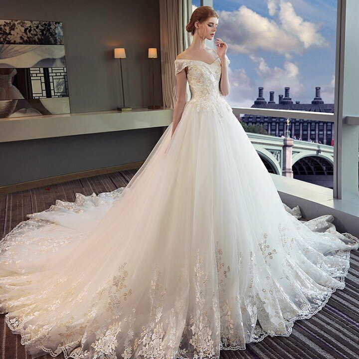 楽天市場】ウェディングドレス エンパイア マタニティ白 半袖 結婚式  