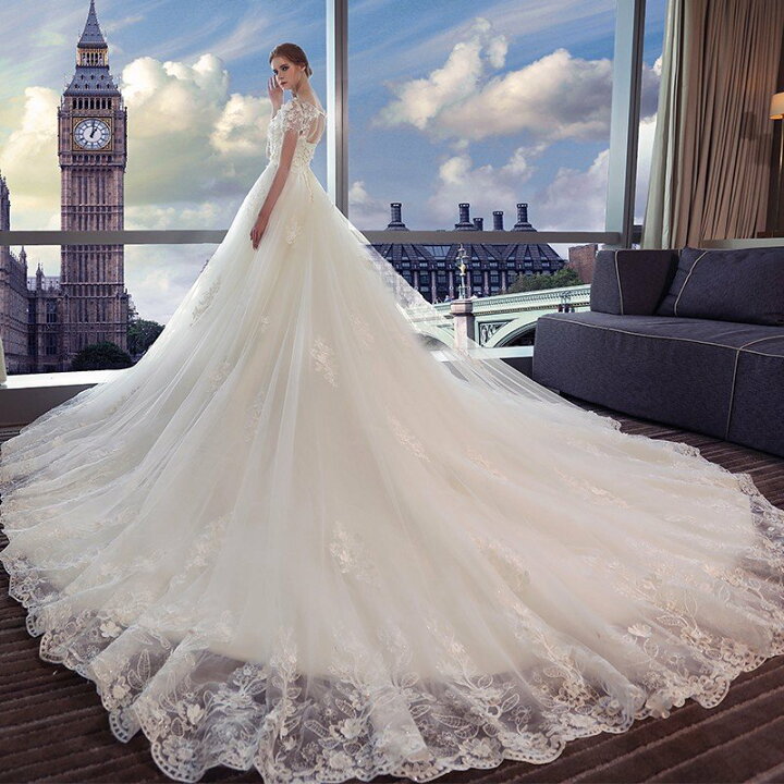 楽天市場】ウェディングドレス エンパイア ウエディングドレス 結婚式 