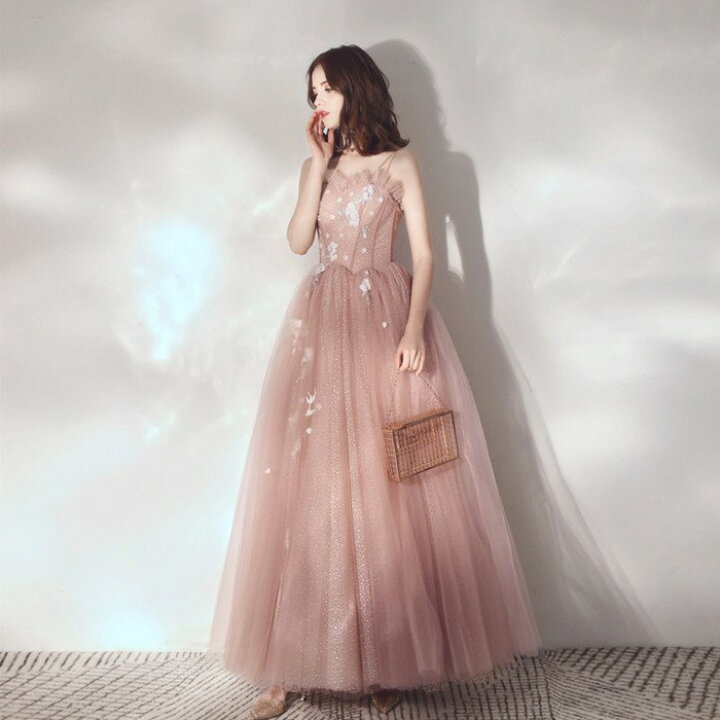 楽天市場】カラードレス パーティードレス 演奏会用ドレス  