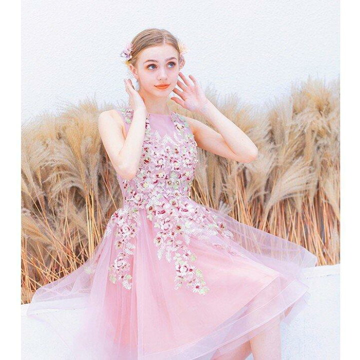 楽天市場】ウエディングドレス ミモレ丈 ミニ丈 カラードレス 結婚式  