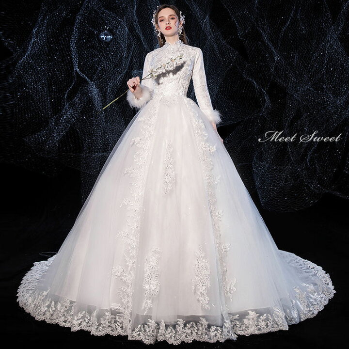 楽天市場】ウェディングドレス 白 オフホワイト 結婚式 花嫁ドレス 