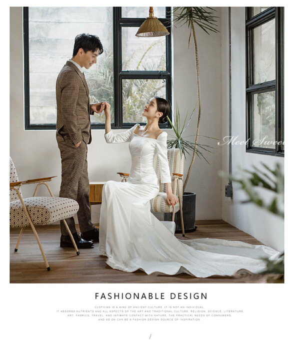 楽天市場】ウェディングドレス 新婦 ロングドレス 長袖 袖あり ロング  