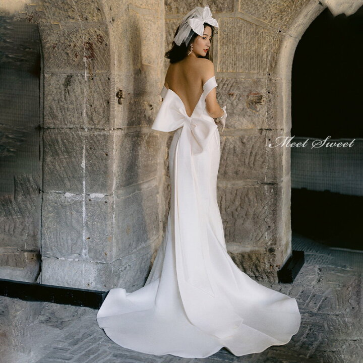 楽天市場】ウェディングドレス ウエディングドレス 二次会ドレス 前  