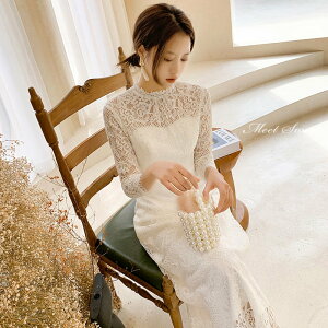 ウェディングドレス 花嫁 二次会ドレス ウエディングドレス 結婚式 前撮り 披露宴 レストランウェディング ハネムーンフォト レース リゾートウェディング シンプル ブライダルドレス エレ