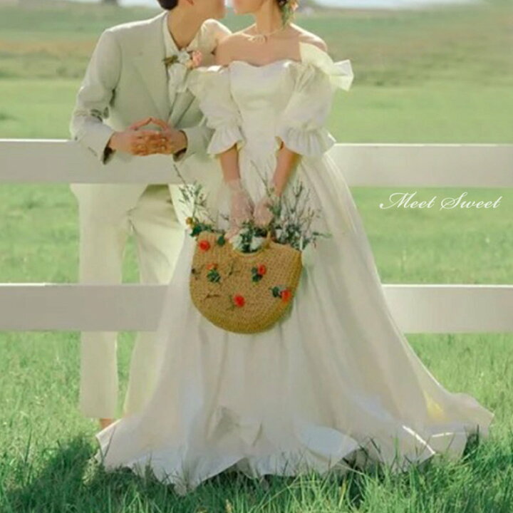 楽天市場】ウェディングドレス ウエディングドレス 二次会ドレス 結婚  