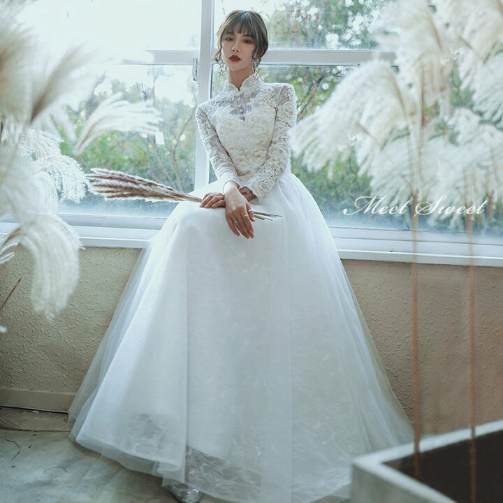 楽天市場】ウェディングドレス サイズオーダー 二次会ドレス 結婚式  