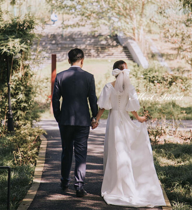 楽天市場】ウェディングドレス 二次会ドレス 結婚式 ブライダルドレス  