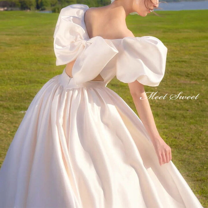 楽天市場】ウェディングドレス ウエディングドレス 二次会ドレス 結婚  