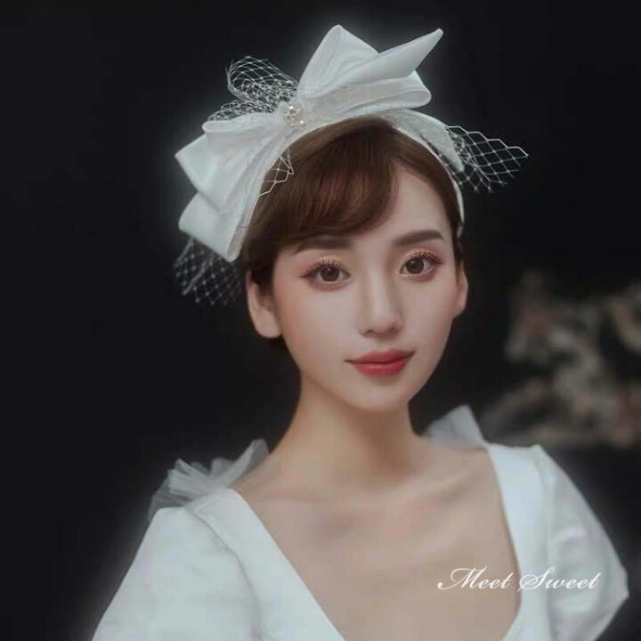 楽天市場】即納 ウェディングヘッドドレス 花嫁カチューシャ 結婚式 