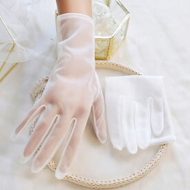 グローブ ホワイト ウェディング 花嫁 結婚式 披露宴 二次会 手作リ ウェディングドレス プリンセスドレス 手袋 glove 飾り物 ブライダル用 ショート