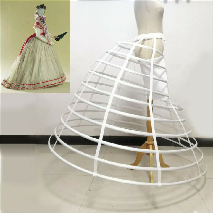 楽天市場】クリノリンドレス用 バッスルパニエ 鳥かごパニエ  