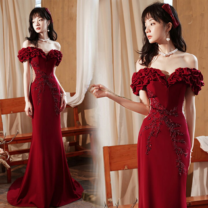 楽天市場】カラードレス ウェディングドレス ウエディングドレス  