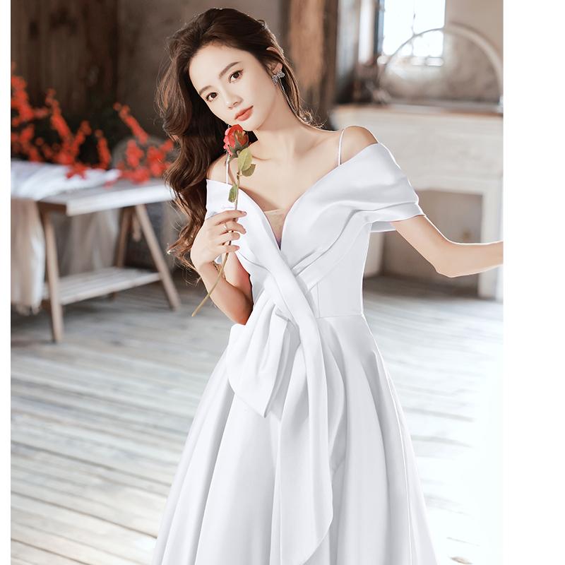 楽天市場】【P10倍】 カラードレス 編み上げ ホワイト 半袖 白 
