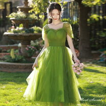 楽天市場】黄緑 パーティードレスの通販 