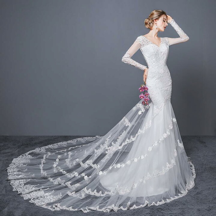 楽天市場】ウェディングドレス ウエディングドレス 二次会 結婚式 前 