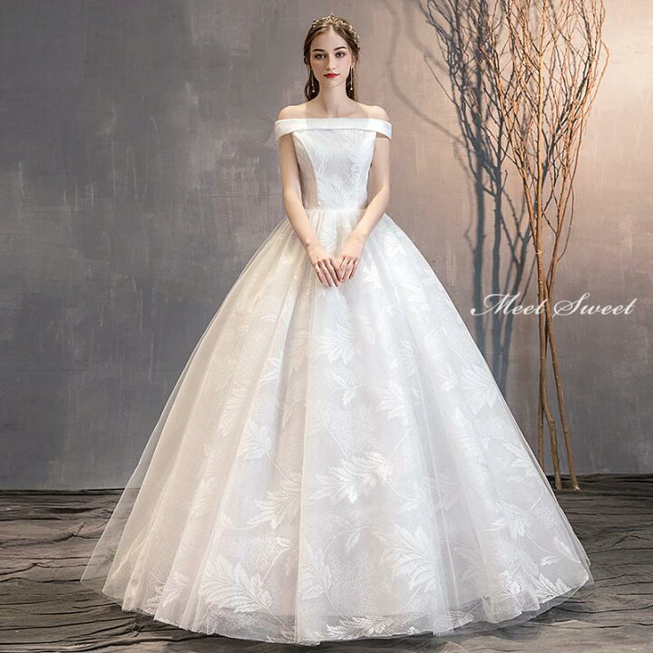 楽天市場】ウェディングドレス ウエディングドレス 二次会 結婚式 前 