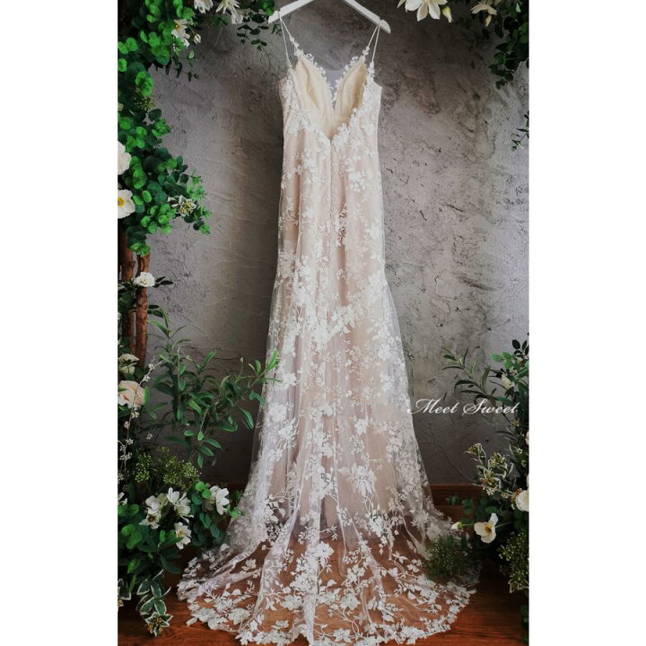 楽天市場】ウェディングドレス ウエディングドレス 二次会 結婚式 前  